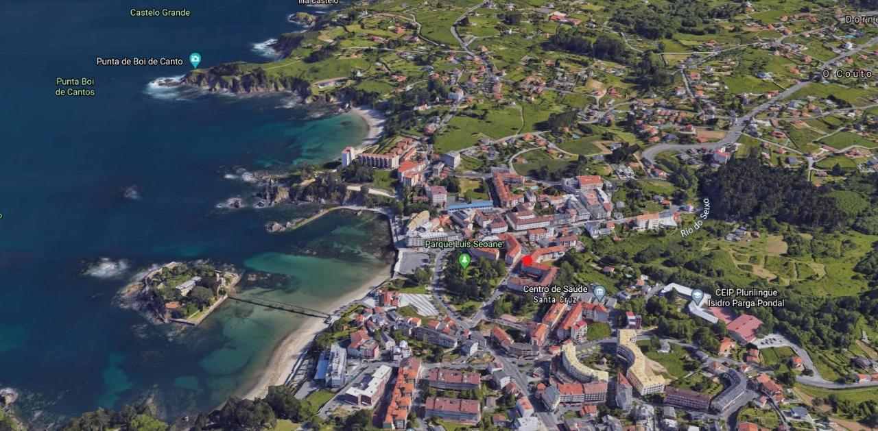 Luminoso Y Acogedor Apartamento En La Playa Oleiros Zewnętrze zdjęcie